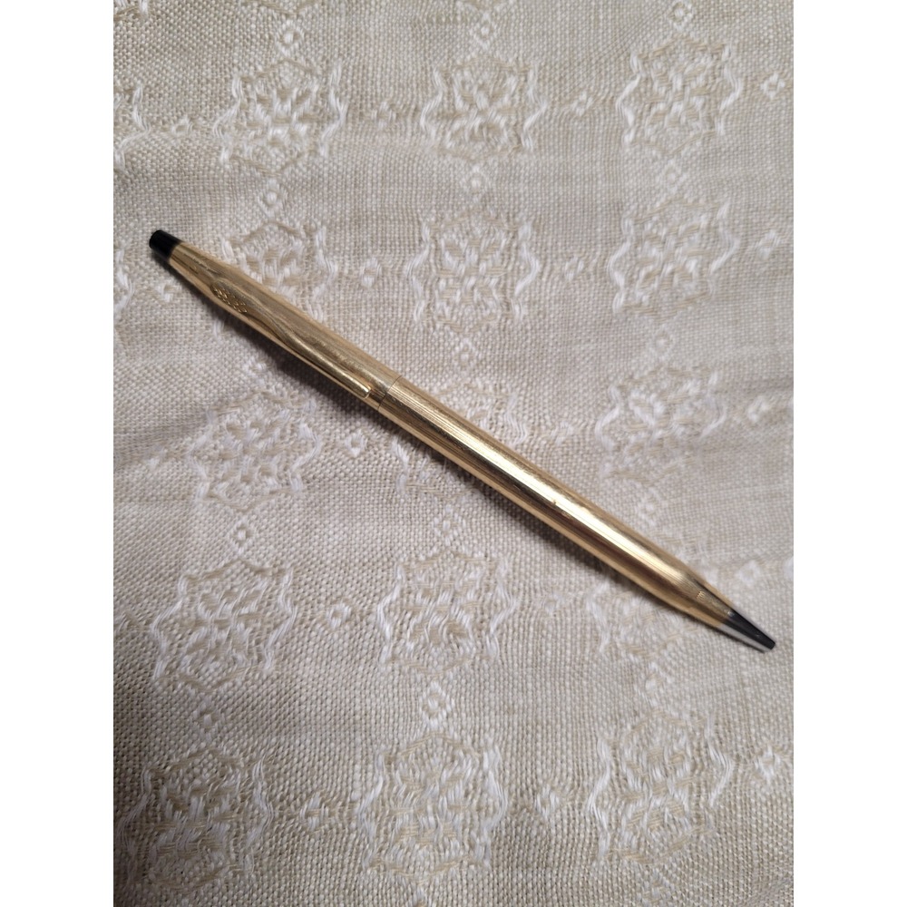Cross Century Classic 1/20 12KT Gold Filled Ballpoint Pen Vintage USA Made